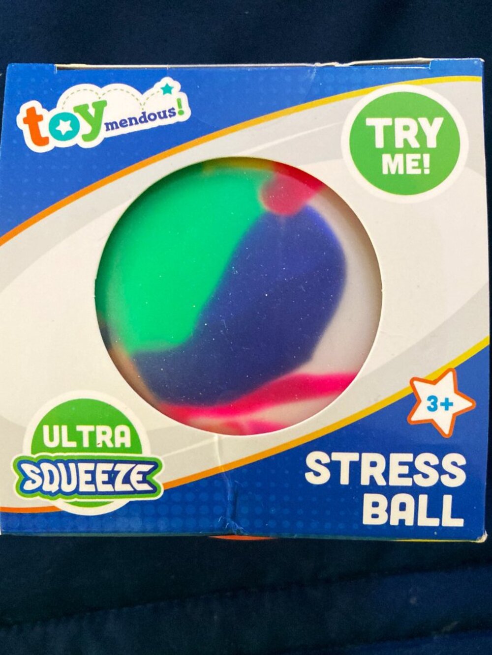 New Toymendous Ultra Squeeze Stress Ball